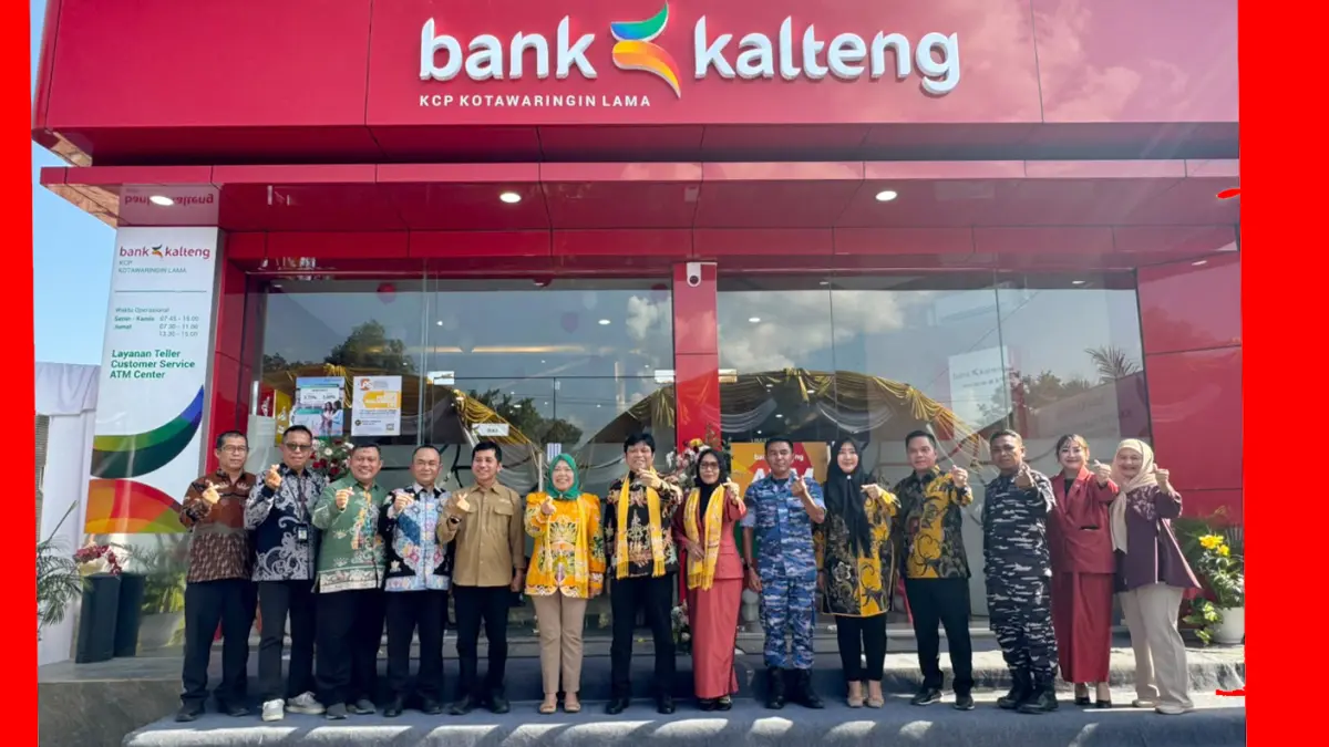 Peresmian gedung baru Kantor Cabang Pembantu (KCP) Kotawaringin Lama, Jumat (7/8/2026).(Humas)