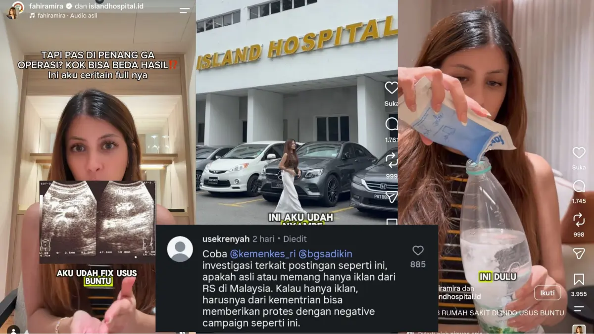 Fahira Almira soal usus buntu.(Instagram)