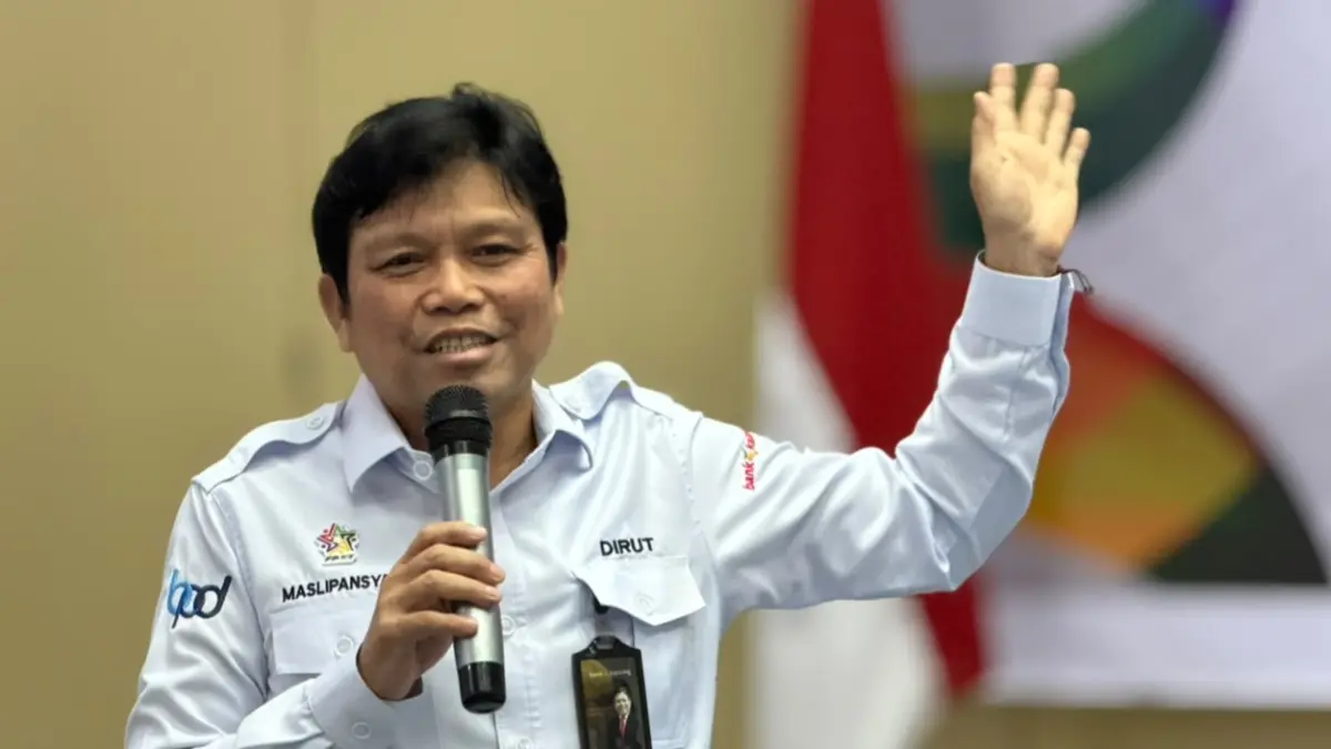 Direktur Utama Bank Kalteng, Maslipansyah