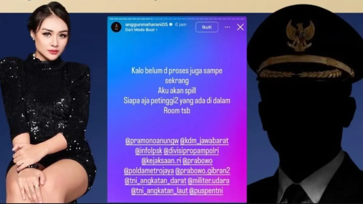 DJ Anggun Maharani ugkap dugaan kekerasan seksual dan penganiayaan di private party Jakarta.(Instagram)