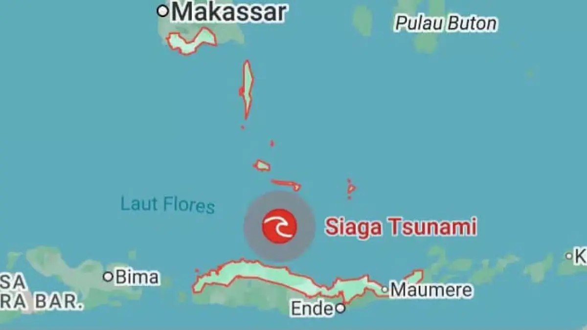 Gempa NTT.(BMKG)