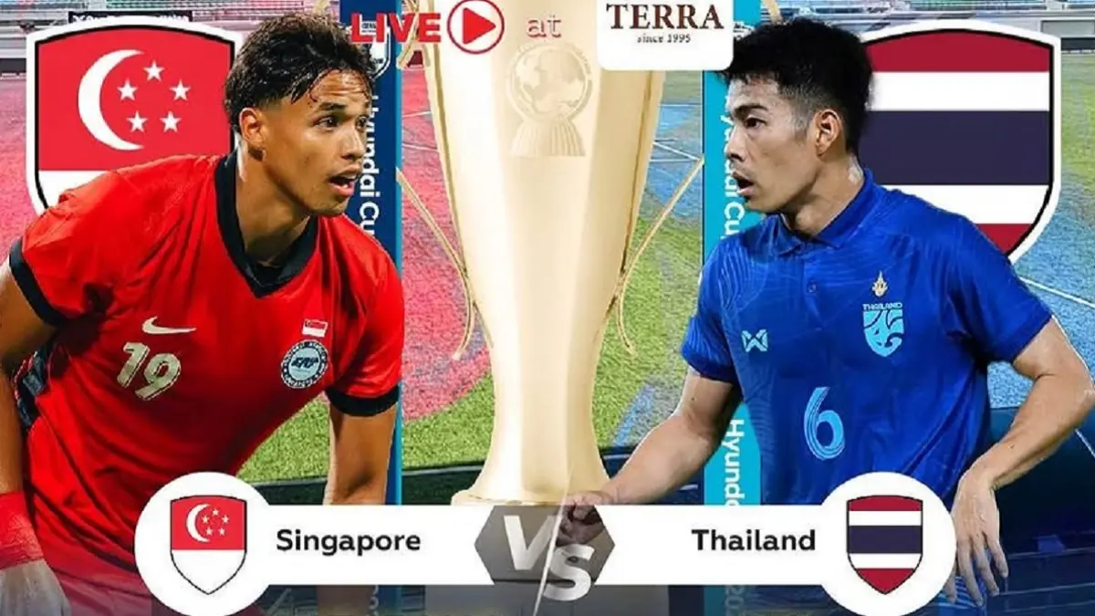 Timnas Singapura dan Thailand akan saling berebut poin krusial di Jalan Besar Stadium, Singapura pada leg pertama semifinal Piala AFF 2026, Sabtu (15/8/2026) malam WIB. (Sumber: Instagram @abvsingapore)