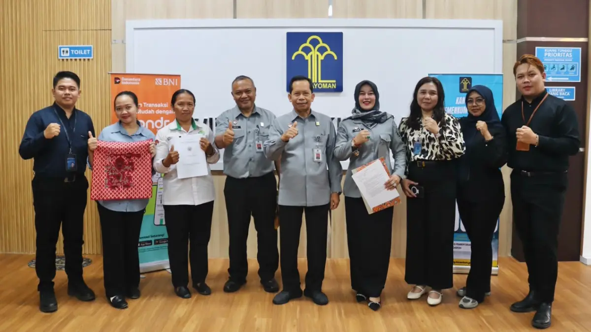 Pencatatan 25 karya dari Kalteng.(Humas)