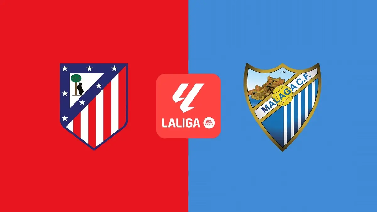 Atlético Madrid dijadwalkan menghadapi Málaga di Stadion Riyadh Air Metropolitano pada pekan pertama La Liga 2026/2027, Kamis (20/8/2026) dini hari WIB. (Sumber: dazn.com)