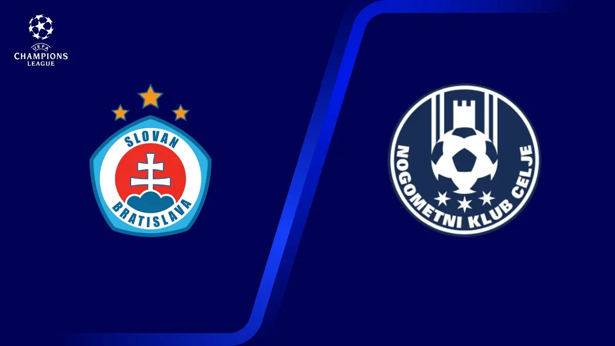 Slovan Bratislava dijadwalkan menghadapi NK Celje di Stadion Tehelne Pole, Bratislava dalam laga playoff Liga Champions 2026/2027, Kamis (20/8/2026) dini hari WIB. (Sumber: primevideo.com) 
