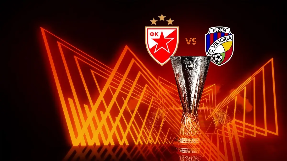 Red Star Belgrade dijadwalkan menghadapi Viktoria Plzen pada playoff Liga Europa UEFA 2026/2027 di Stadion Rajko Mitic, Belgrade, Jumat (21/8/2026) dini hari WIB. (Sumber: oneplay.cz)