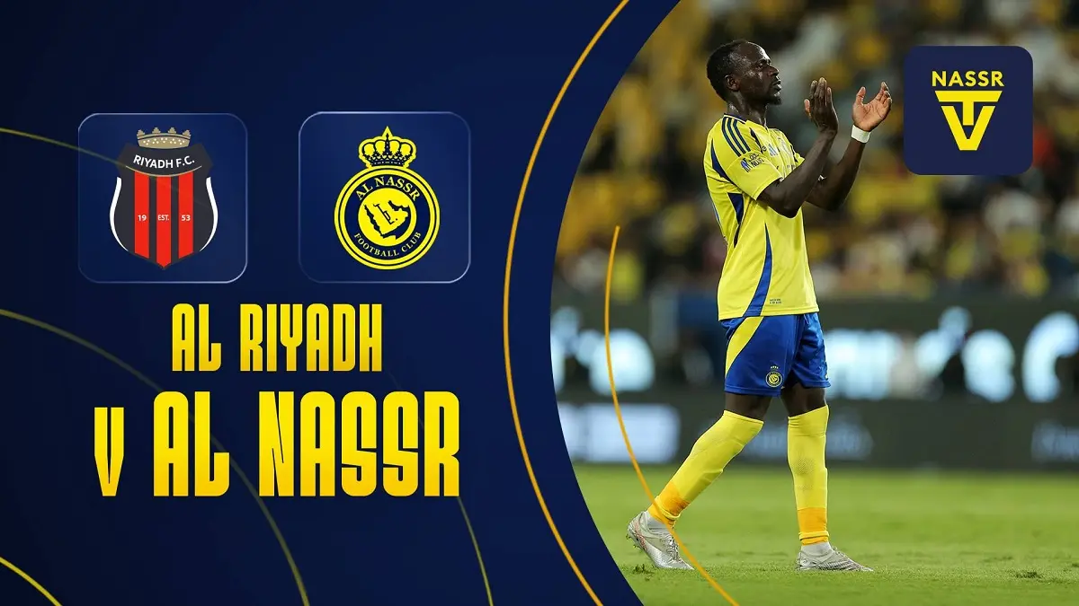 Al Riyadh dijadwalkan menghadapi Al Nassr pada pekan kedua Saudi Pro League (SPL) 2026/2027 di Prince Faisal bin Fahd Stadium, Jumat (21/8/2026) malam WIB. (Sumber: dazn.com)
