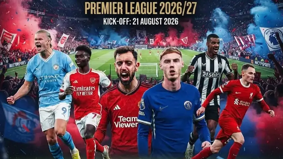 Liga Primer Inggris musim 2026/2027 akan resmi bergulir akhir pekan ini, ditandai dengan laga pembuka yang mempertemukan juara bertahan Arsenal kontra tim promosi Coventry City di Emirates Stadium, Sabtu (22/8/2026) dini hari WIB. (Sumber: Instagram @mucyoreports)