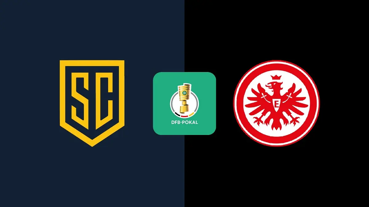 SC St Tonis dijadwalkan menghadapi Eintracht Frankfurt pada putaran pertama DFB Pokal 2026/2027 di Stadion Grotenburg, Jumat (21/8/2026) malam WIB. (Sumber: dazn.com)