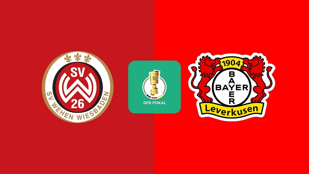 Wehen Wiesbaden dijadwalkan menghadapi Bayer Leverkusen pada putaran pertama DFB Pokal 2026/2027 di BRITA-Arena, Sabtu (22/8/2026) sore WIB. (Sumber: dazn.com)