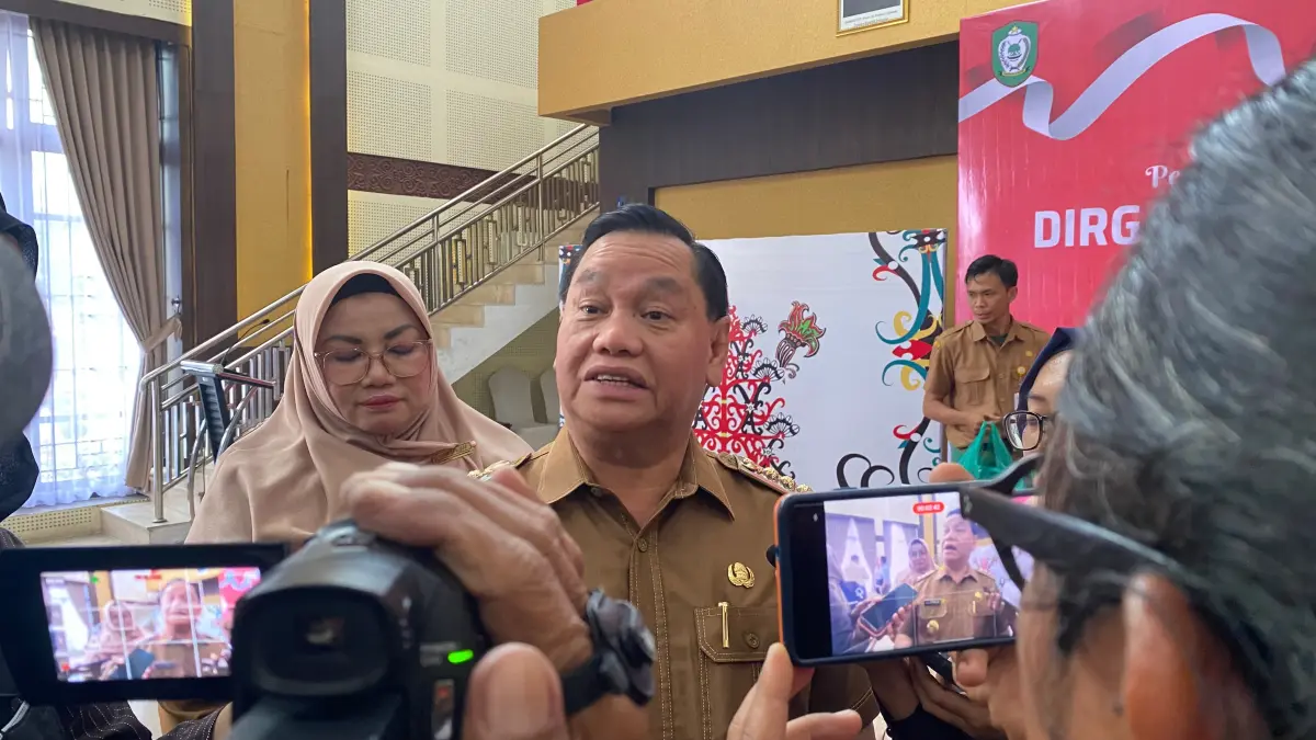 Bupati Kotim Halikinnor soal tanggap darurat Kotim.(Miftah/kaltengpos.jawapos.com)