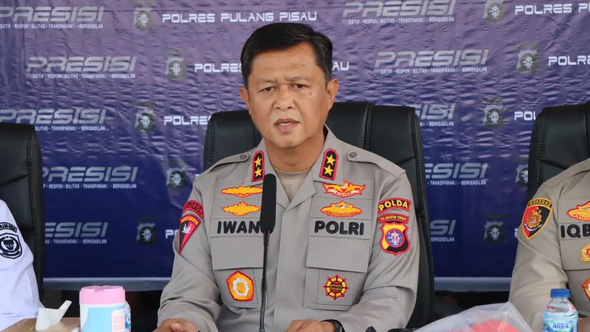 Kapolda Kalteng Irjen Pol Iwan Kurniawan&nbsp;