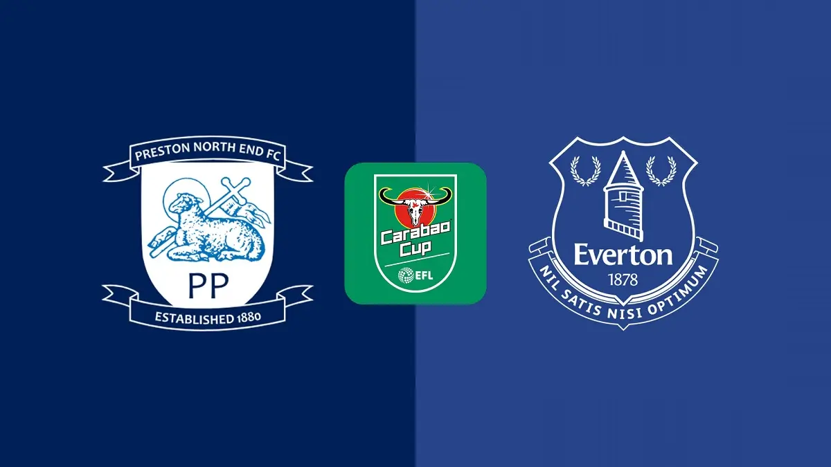 Preston North End dijadwalkan menghadapi Everton pada putaran kedua Carabao Cup 2026/2027 di Stadion Deepdale, Kamis (27/8/2026) dini hari WIB. (Sumber: dazn.com)