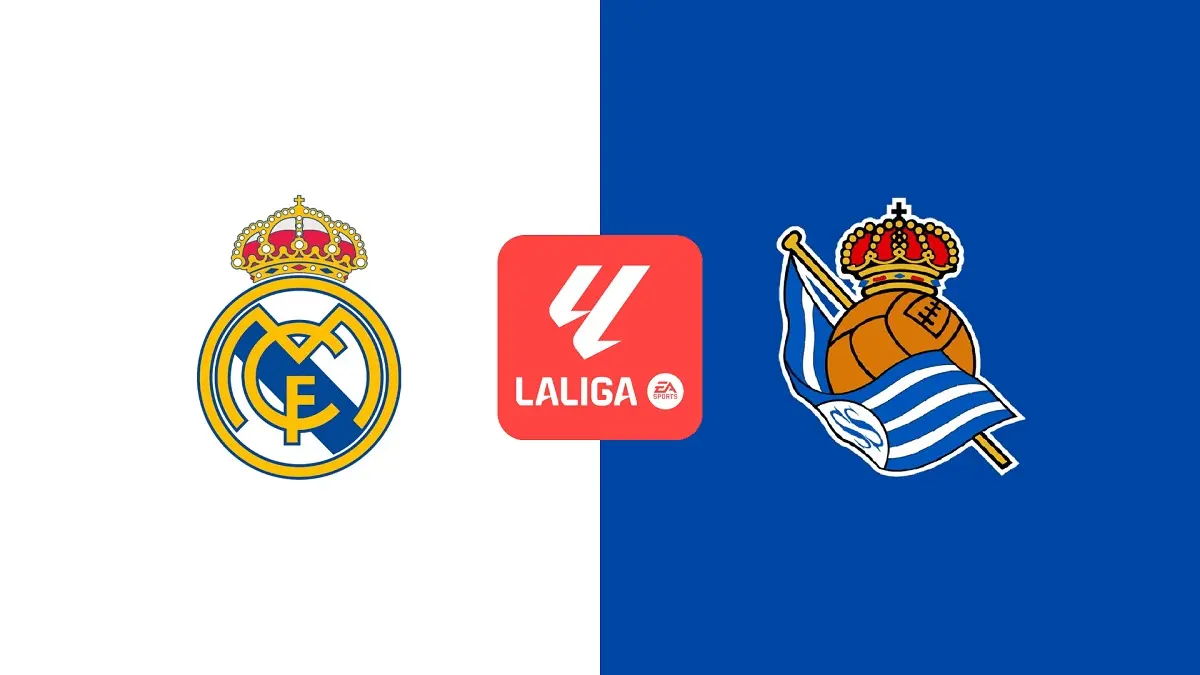 Real Madrid dijadwalkan menghadapi Real Sociedad pada pekan perdana La Liga 2026/2027 di Stadion Santiago Bernabeu, Kamis (27/8/2026) dini hari WIB. (Sumber: dazn.com)
