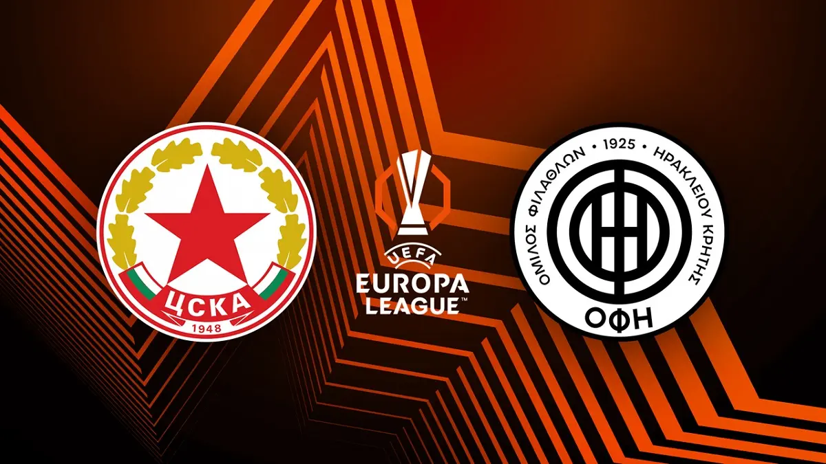 CSKA Sofia bersiap menjamu OFI Crete di Stadion Vasil Levski, Sofia pada lanjutan playoff Liga Europa UEFA 2026/2027, Jumat (28/8/2026) dini hari WIB. (Sumber: thesportsdb.com)