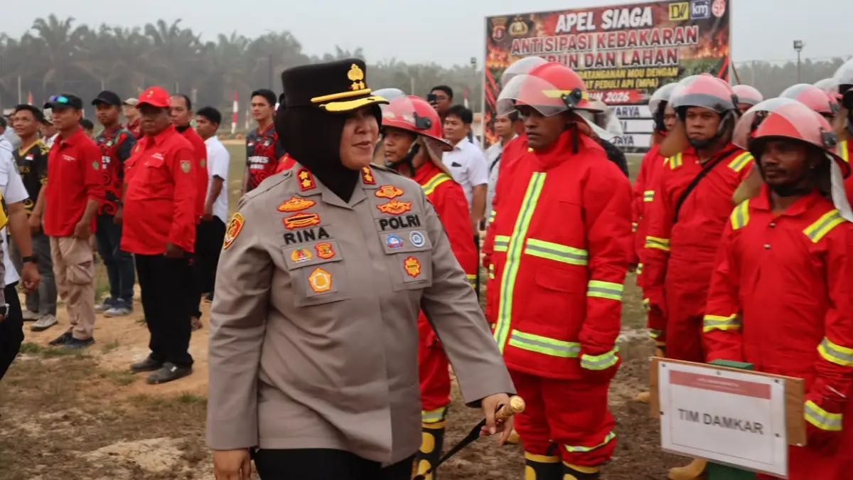 Kapolres Kapuas cek personel dan sarpras.(Humas)