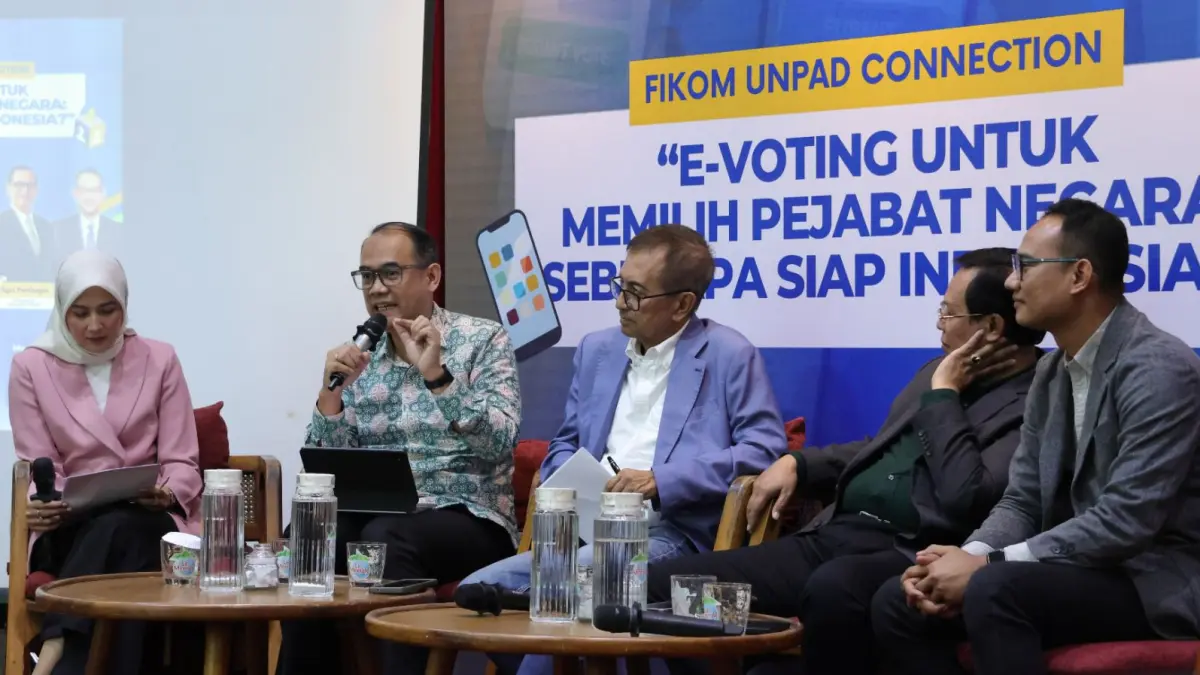  Kementerian Hukum RI menggagas penerapan electronic voting.(Humas)