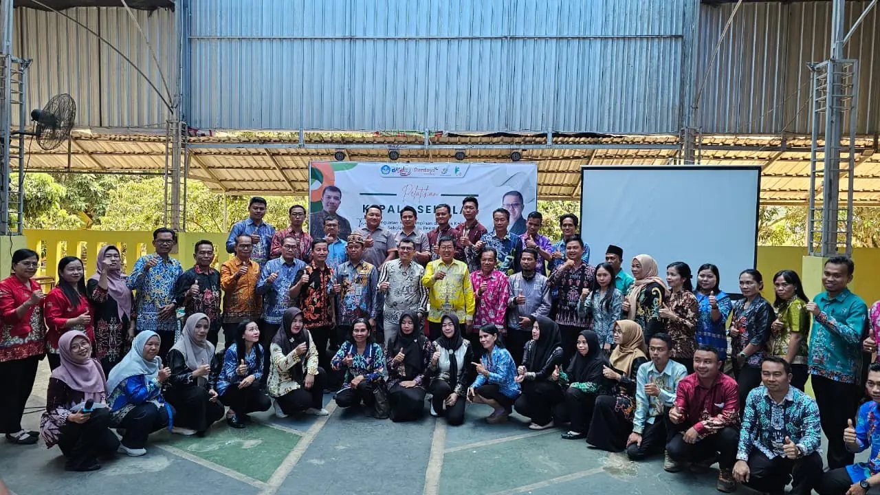 Pelatihan kepala sekolah yang digelar CSR PT BGA Region Pundu 3 & 4.
