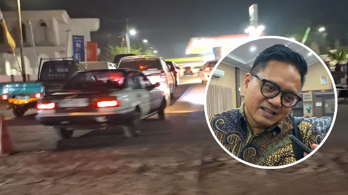 Sales Branch Manager Pertamina wilayah Kotim, Seruyan dan Katingan, Lutfi Hariyanto soal stok BBM.(Miftah/kaltengpos.jawapos.com)