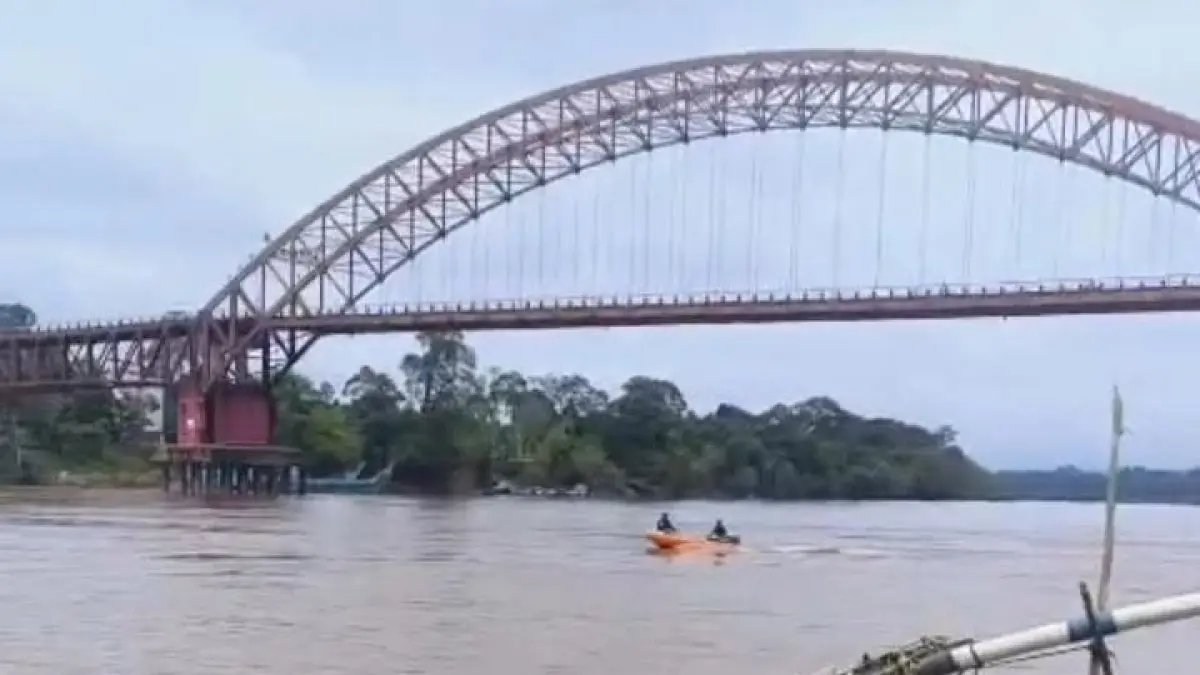Bocah 6 tahun tenggelam di Sungai Barito.(Facebook)