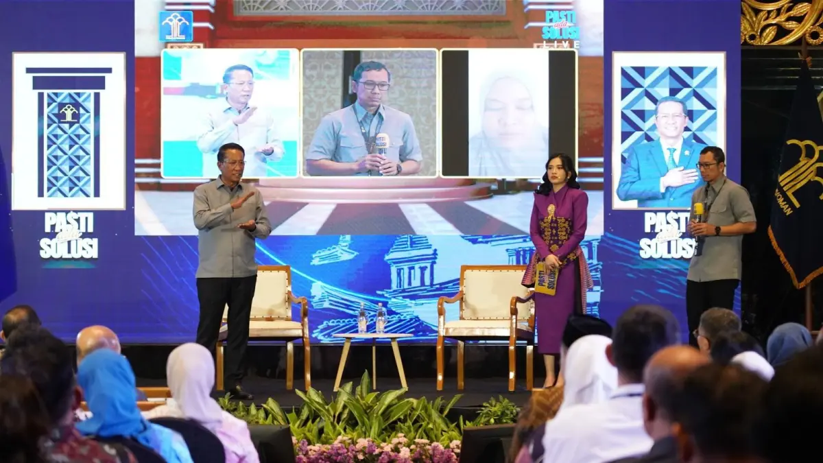 Menteri Hukum Supratman Andi Agtas menargetkan Indonesia memiliki layanan pendaftaran merek tercepat di dunia.(Humas)