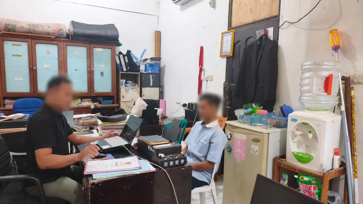 Puluhan saksi diperiksa penyidik Satreskrim Polres Kotim kasus karhutla.(Humas)