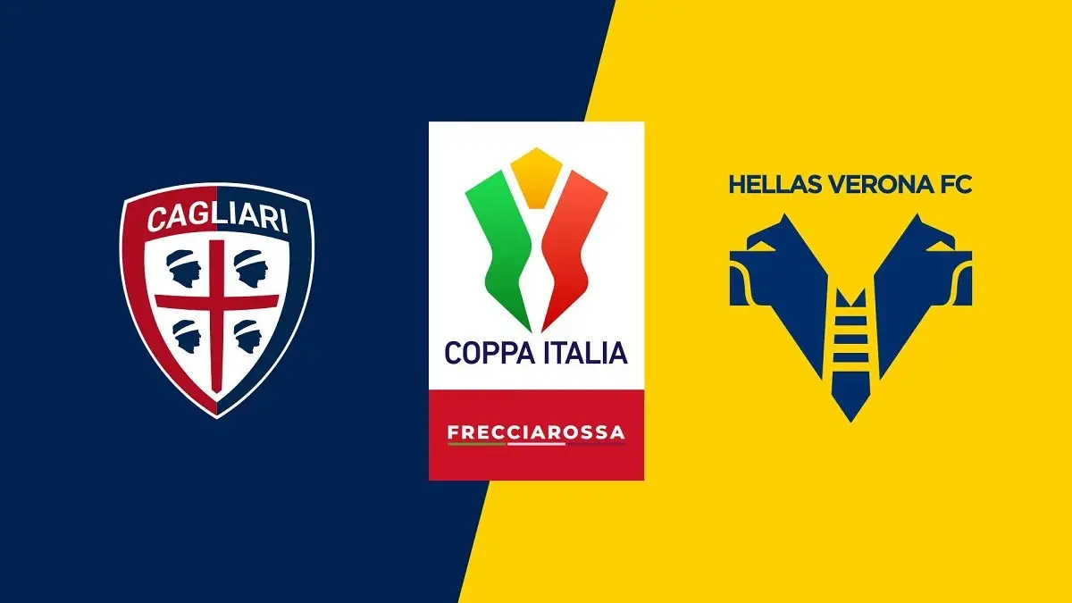 Cagliari bersiap menjamu Hellas Verona di Stadion Unipol Domus pada babak 32 Besar Coppa Italia 2026/2027, Jumat (4/9/2026) dini hari WIB. (Sumber: cbssports.com)