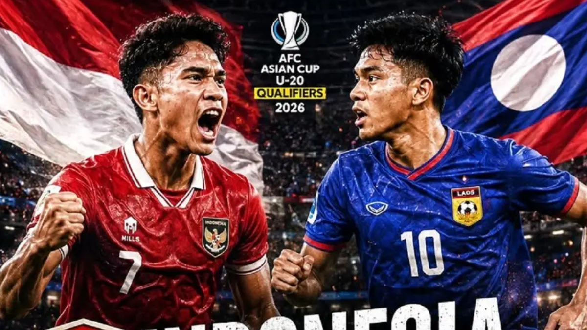 Timnas Laos U-20 dan Timnas Indonesia U-20 akan bentrok di Stadion Nasional Laos, Vientiane pada matchday kedua Grup H kualifikasi Piala Asia U-20 2027, Kamis (3/9/2026) malam WIB. (Sumber: Instagram @andisurya.com_)