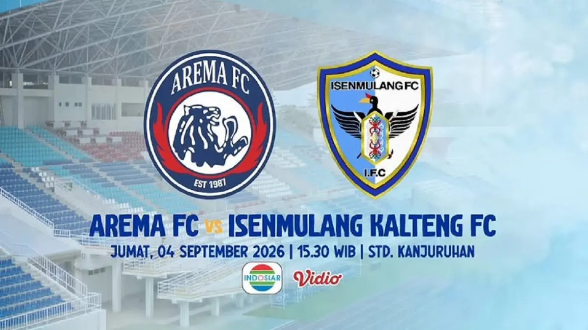 Arema FC akan menjajal kekuatan Isenmulang Kalteng FC di Stadion Kanjuruhan, Malang pada pekan pertama BRI Super League 2026/2027, Jumat (4/9/2026) sore WIB. (Sumber: Instagram @kalteng_mania_official)