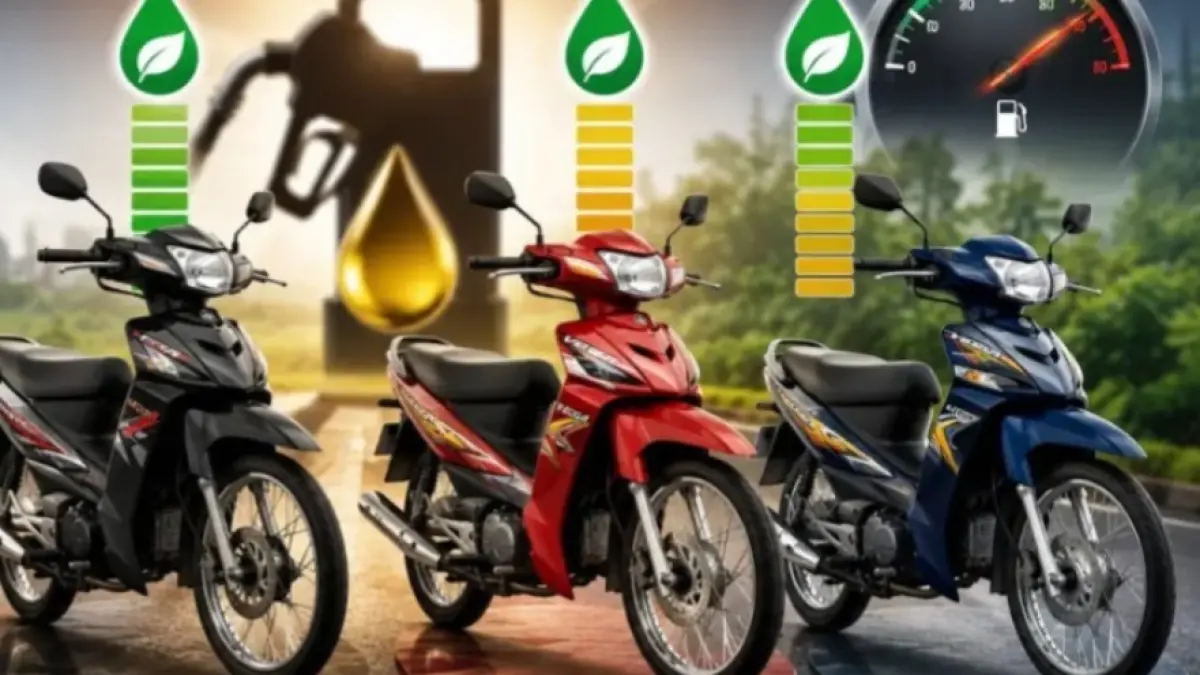 Yamaha Vega terkenal irit BBM.(Radar Semarang)