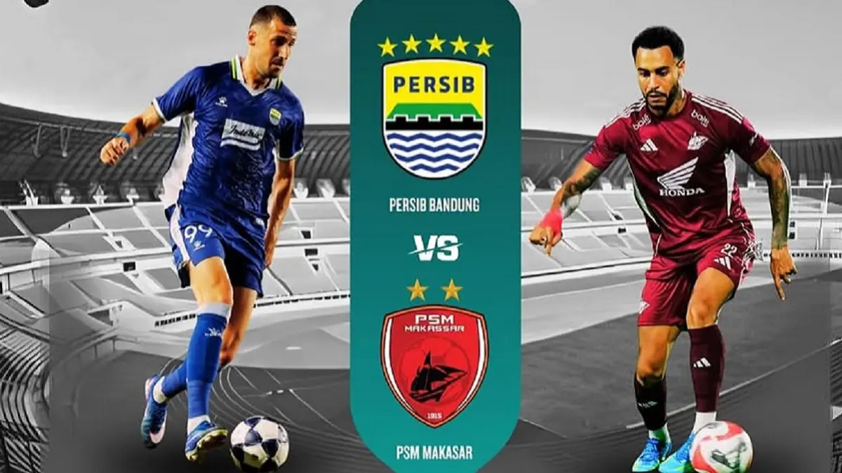Persib Bandung akan menjajal kekuatan PSM Makassar di Stadion Gelora Bandung Lautan Api pada pekan pembuka BRI Super League 2026/2027, Minggu (6/9/2026) malam WIB. (Sumber: Instagram @sopduren_cipanas)
