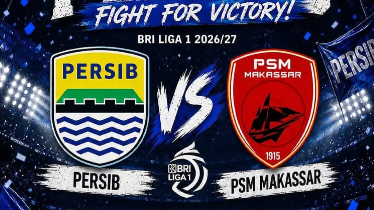 Persib Bandung dijadwalkan menghadapi PSM Makassar di Stadion Gelora Bandung Lautan Api pada pekan pertama BRI Super League 2026/2027, Minggu (6/9/2026) malam WIB. (Sumber: Instagram @ranc_district)