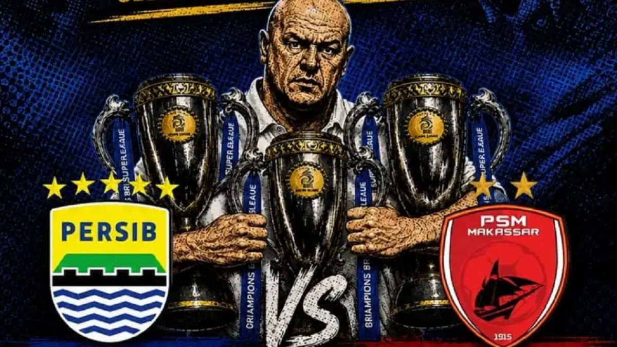 Super big match antara Persib Bandung vs PSM Makassar tersaji di Stadion Gelora Bandung Lautan Api pada pekan pembuka BRI Super League 2026/2027, Minggu (6/9/2026) malam WIB. (Sumber: Instagram @bobotoh_doraemon_cirebon)