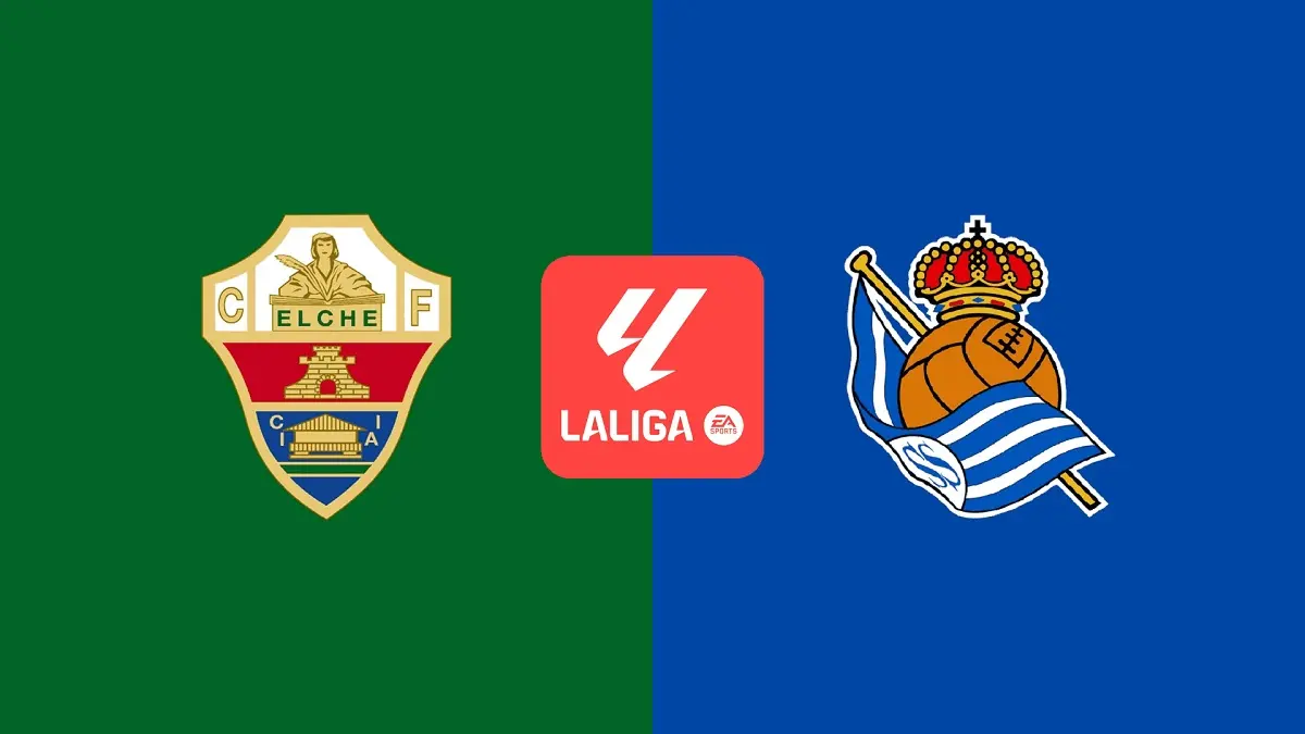 Elche bersiap menjamu Real Sociedad di Estadio Manuel pada pekan ke-4 lanjutan La Liga 2026/2027, Selasa (8/9/2026) dini hari WIB. (Sumber: dazn.com)