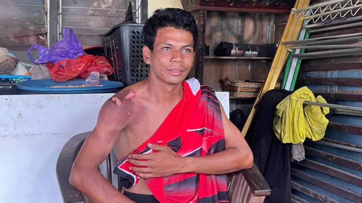 Maulana Adi Saputra, relawan yang jadi korban karhutla.(Rifqi/Kalteng Pos)
