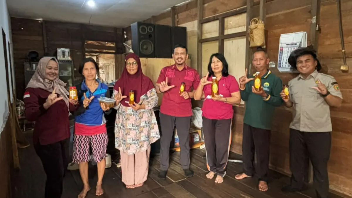 Nanas Parigi didorong naik kelas.(Humas)