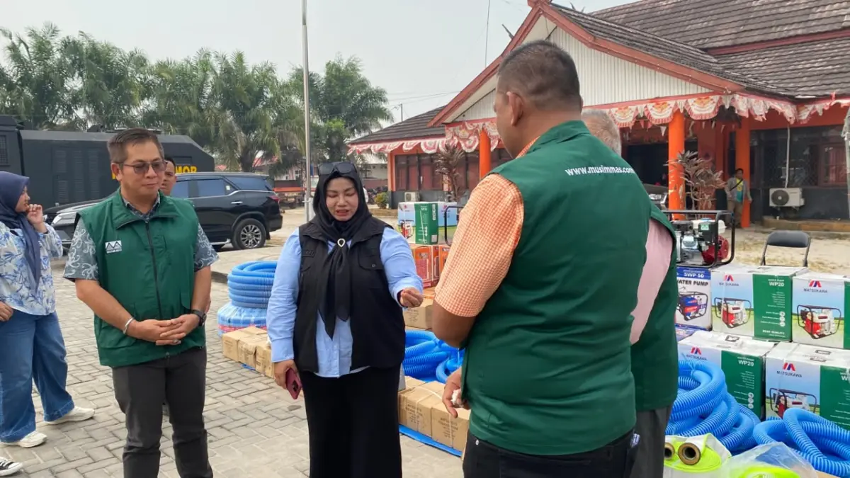 Wabup Kotim Irawati berkolaborasi dengan perusahaan tangani karhutla.(Miftahul Ilma/kaltengpos.jawapos.com)
