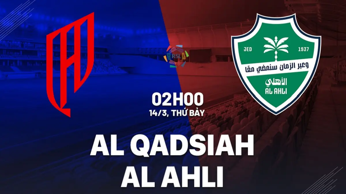 Al Qadsiah bersiap menjamu Al Ahli di Prince Mohammed bin Fahd Stadium pada pekan ke-6 lanjutan SPL 2026/2027, Rabu (9/9/2026) dini hari WIB. (Sumber: bongda24h.vn)