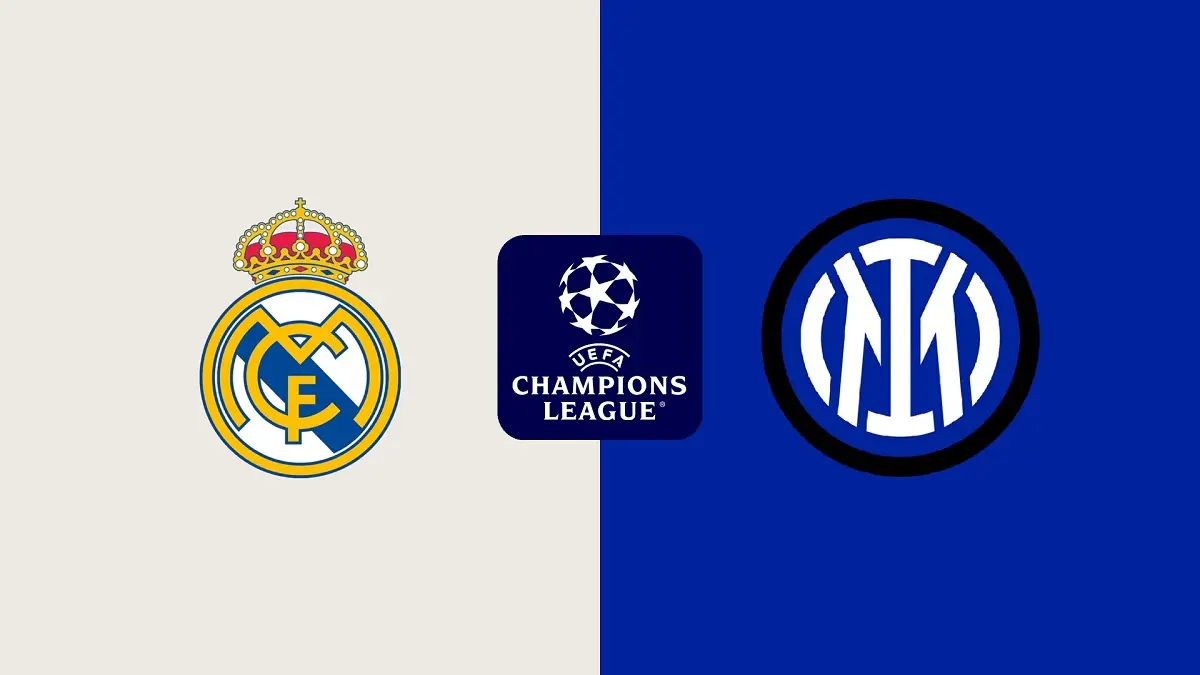 Real Madrid dijadwalkan menjamu Inter Milan di Stadion Santiago Bernabeu pada matchday perdana fase liga UCL 2026/27, Rabu (9/9/2026) dini hari WIB. (Sumber: dazn.com)
