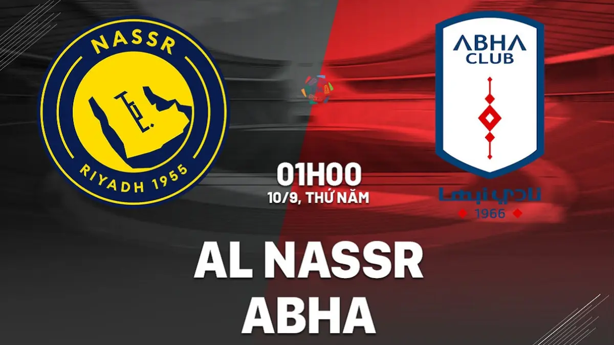 Al Nassr dijadwalkan menjamu Abha Club di Stadion Al Awwal Park pada pekan ke-6 lanjutan SPL 2026/2027, Kamis (10/9/2026) dini hari WIB. (Sumber: bongda24h.vn)