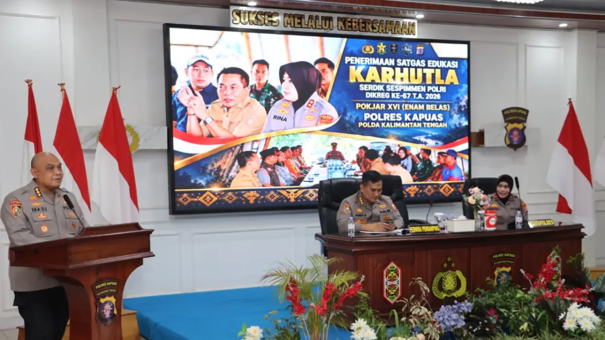 Pendamping Serdik Sespimmen Polri Dikreg Ke-67 TA 2026 Kompol Eka Dj saat FGD.(Humas)