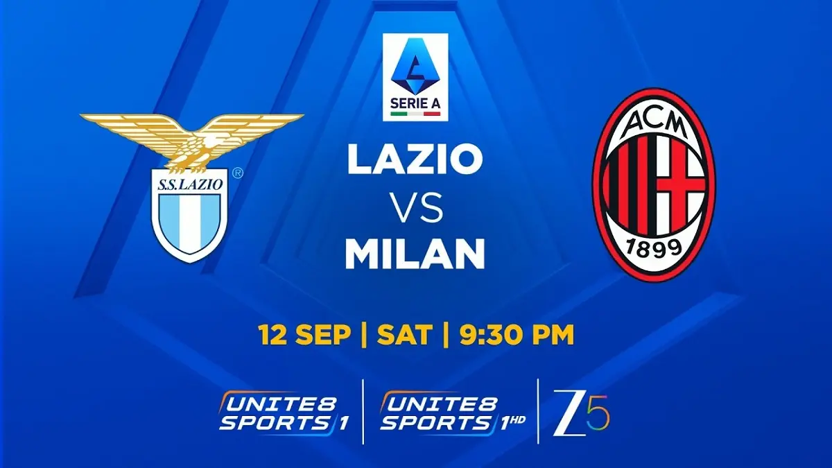 Lazio bersiap menjamu AC Milan di Stadion Olimpico pada pekan keempat lanjutan Serie A 2026/2027, Sabtu (12/9/2026) malam WIB. (Sumber: youtube.com)