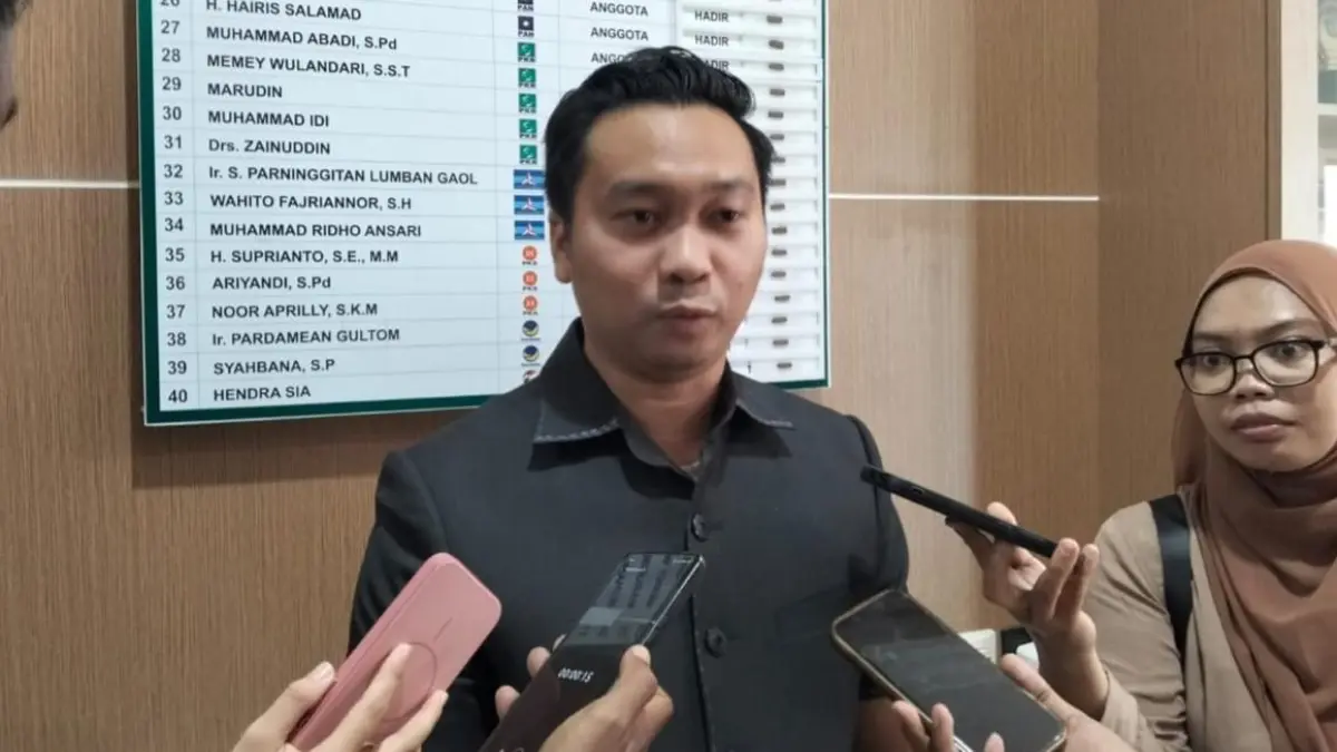 Ketua Komisi I DPRD Kotim, Angga Aditya Nugraha.