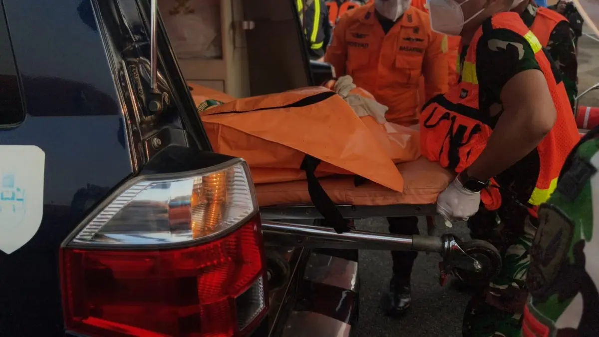 22 korban yang berhasil dibawa ke daratan, lalu kronologi evakuasi.(Basarnas)