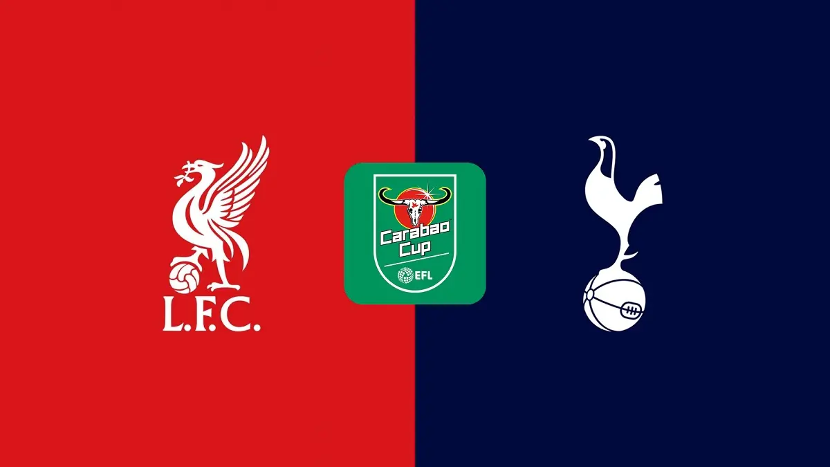 Liverpool dijadwalkan menghadapi Tottenham Hotspur di Stadion Anfield pada putaran ketiga Carabao Cup 2026/2027, Rabu (16/9/2026) dini hari WIB. (Sumber: dazn.com)