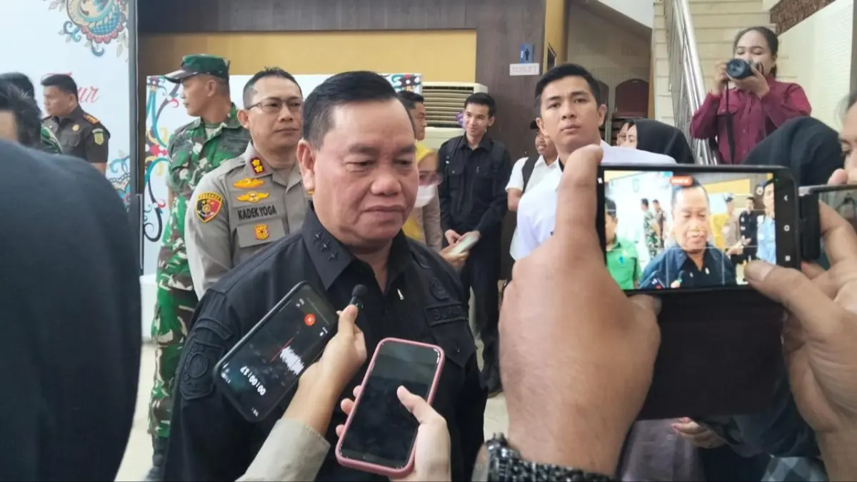Bupati Kotim Halikinnor ultimatum perusahaan.(Miftahul Ilma/kaltengpos.jawapos.com)