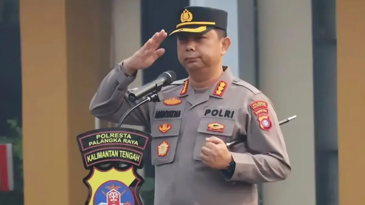 Kapolresta Palangka Raya Kombes Pol Andiyatna