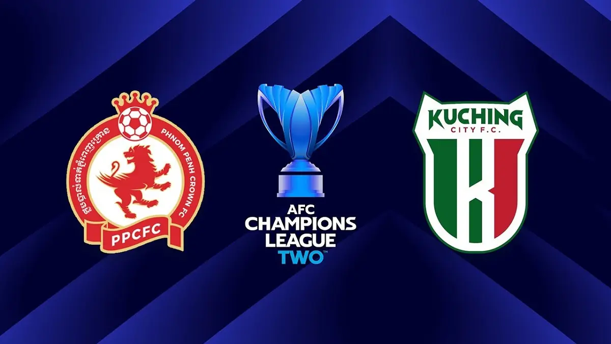 Phnom Penh Crown dijadwalkan menghadapi Kuching FA di RSN Stadium pada matchday perdana penyisihan grup H ACL Two 2026/2027, Kamis (17/9/2026) malam WIB. (Sumber: thesportsdb.com)