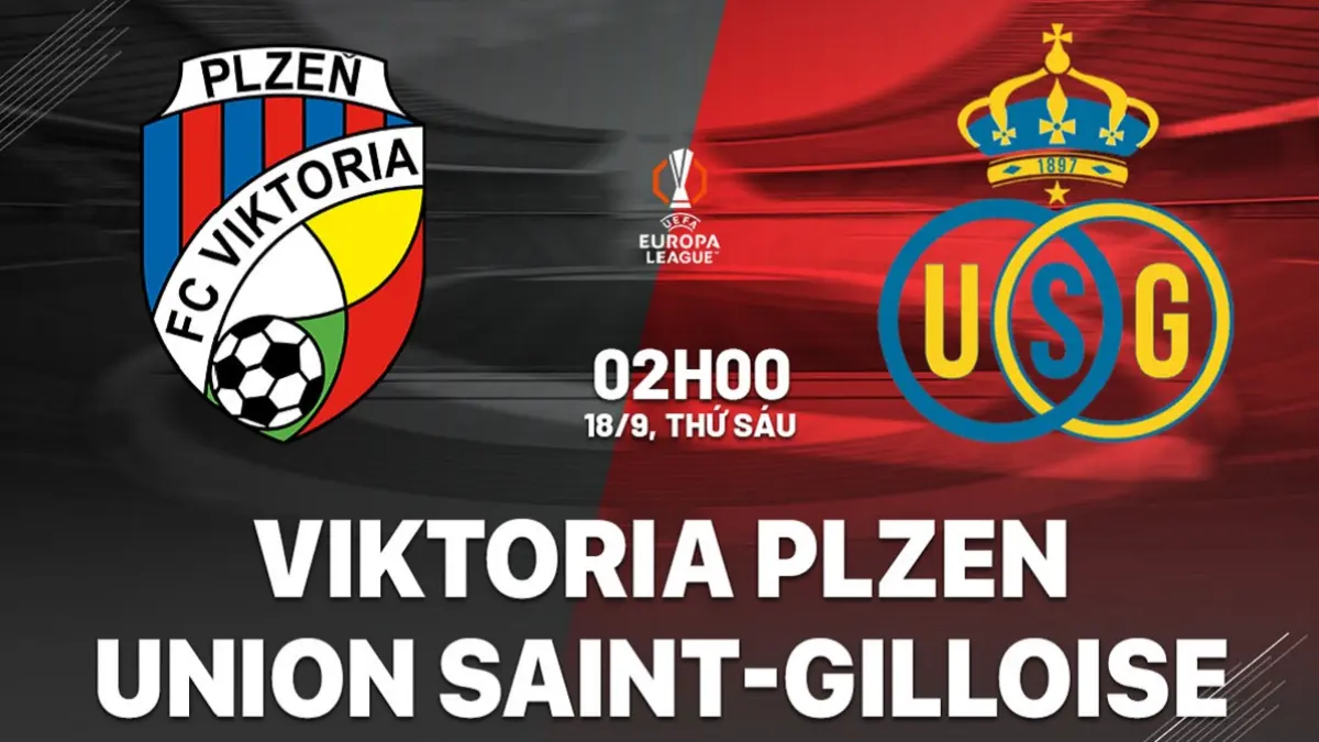 Viktoria Plzen bersiap menjamu Union SG di Stadion Doosan Arena pada matchday perdana Liga Europa UEFA 2026/27, Jumat (18/9/2026) dini hari WIB. (Sumber: bongda24h.vn)