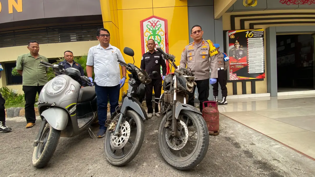 Barang bukti hasil curian di Kotim.(Miftahul Ilma/kaltengpos.jawapos.com)